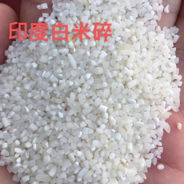 印度白碎米(硬度够硬、如果干净、无杂、没有味道做粉性价比高