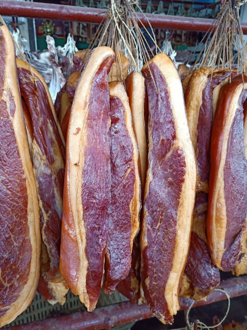 湖南腊肉后腿肉烟熏肉，工厂直销，质量保障，价格有优势