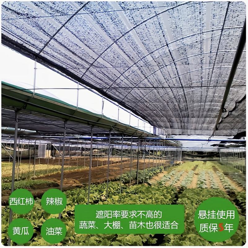 农用防老化遮阳网:果蔬、花卉、药材、苗木种植专用遮阳网