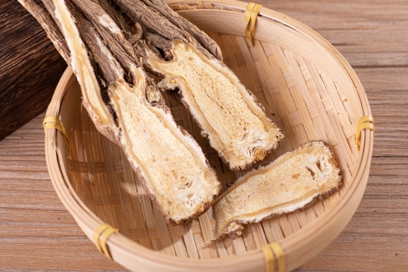 甘肃岷县当归头片，无硫纯当归头切制断面新鲜。