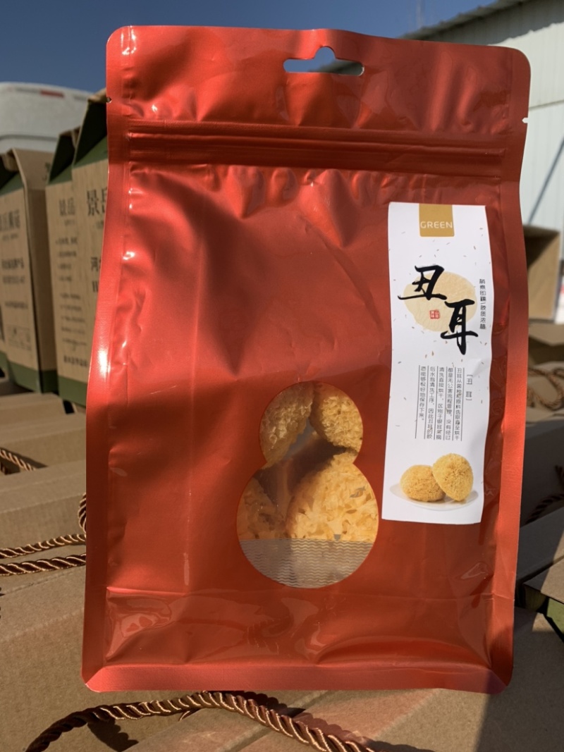 菌菇干品礼盒，4个独立小包装