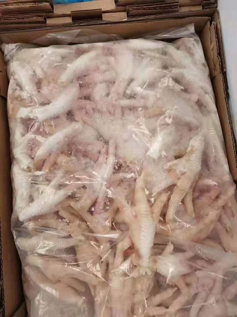 鸡爪，颜色好，个头大，手续齐全，质量保证，联系长期有货！