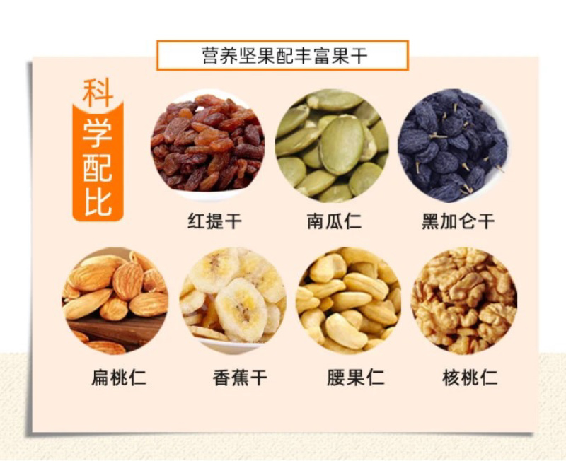每日坚果混合坚果仁大礼包成人款600g儿童孕妇款特产礼盒