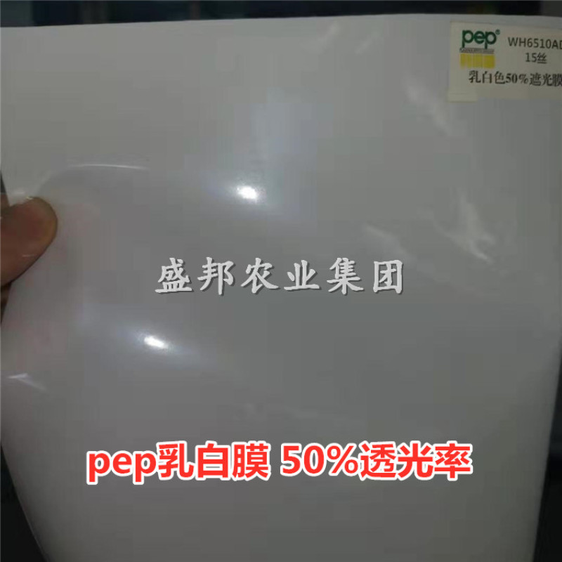 Pep乳白膜利得膜半透光膜国产阻燃膜
