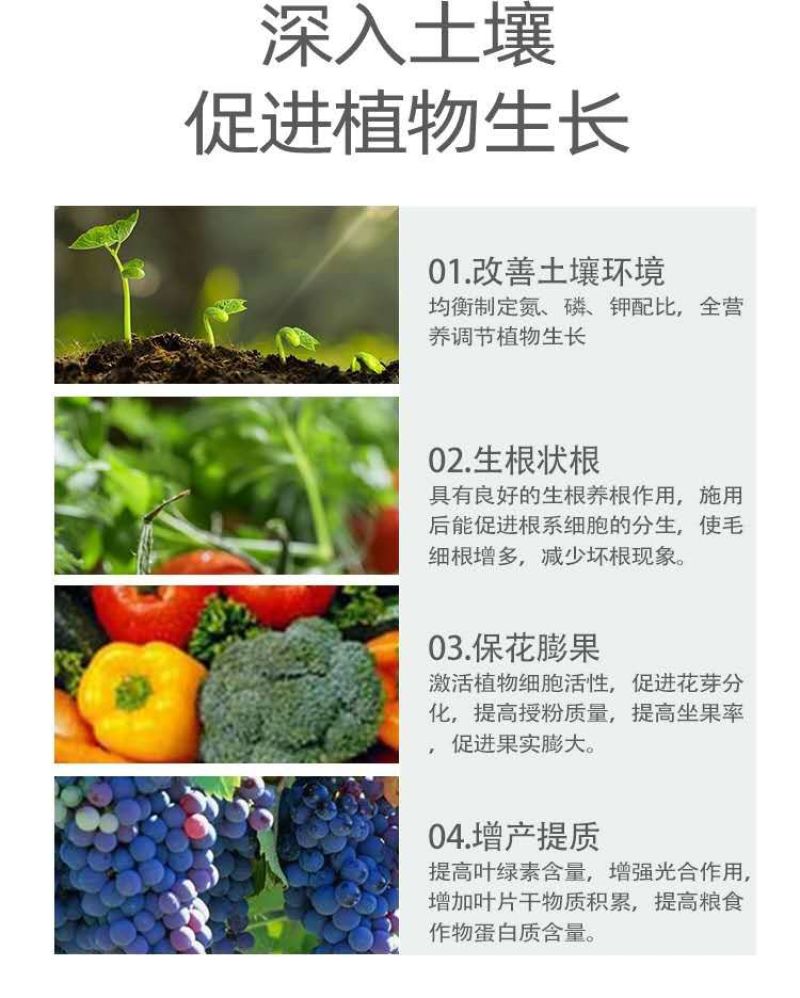 海藻鱼蛋白，生根壮秧，保花保果，提质增产好追肥