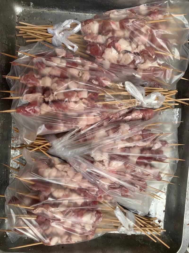 羊肉串（纯干小山羊，一手货源）