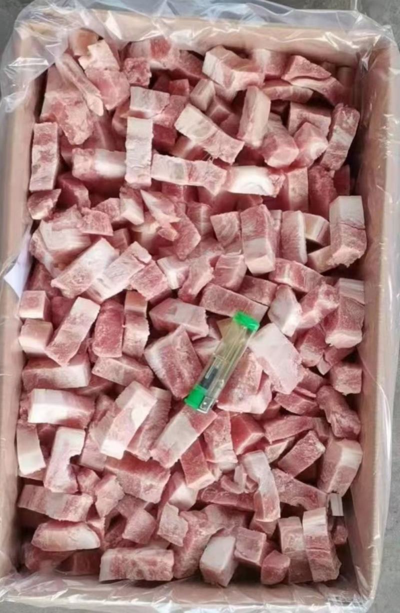 福双春五花肉丁新鲜冷冻五花肉块红烧肉卤肉块食材散装