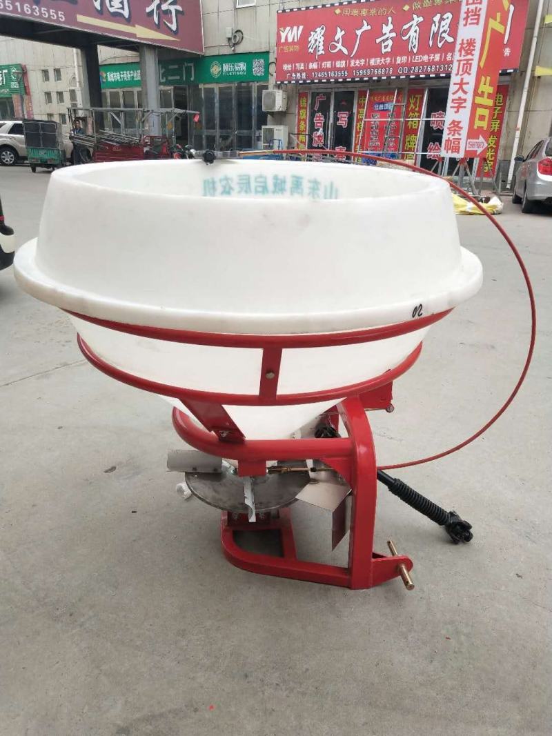 撒肥机塑料桶不锈钢施肥器粉末肥颗粒肥生石灰撒播机