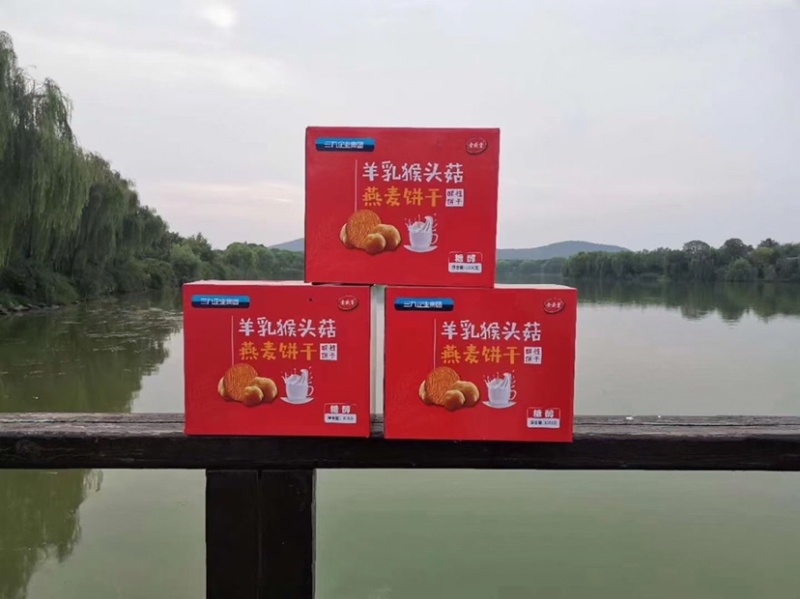 三九集团羊乳猴头菇燕麦饼干对接电商平台大量现货包邮