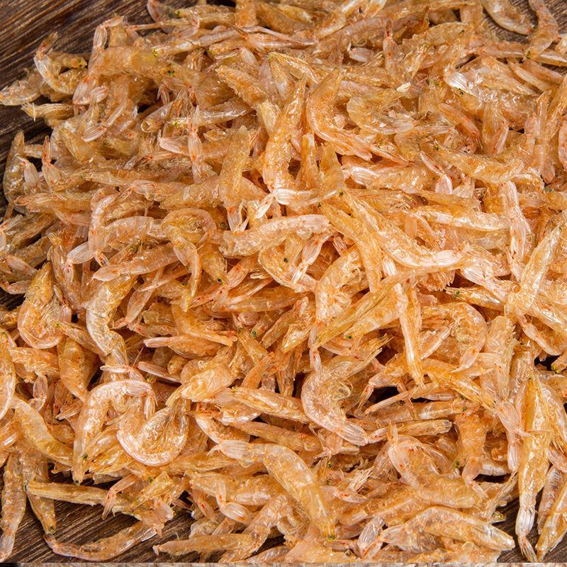 新品淡干樱花红虾皮无盐虾米虾仁虾干宝宝补钙辅食海鲜海产干