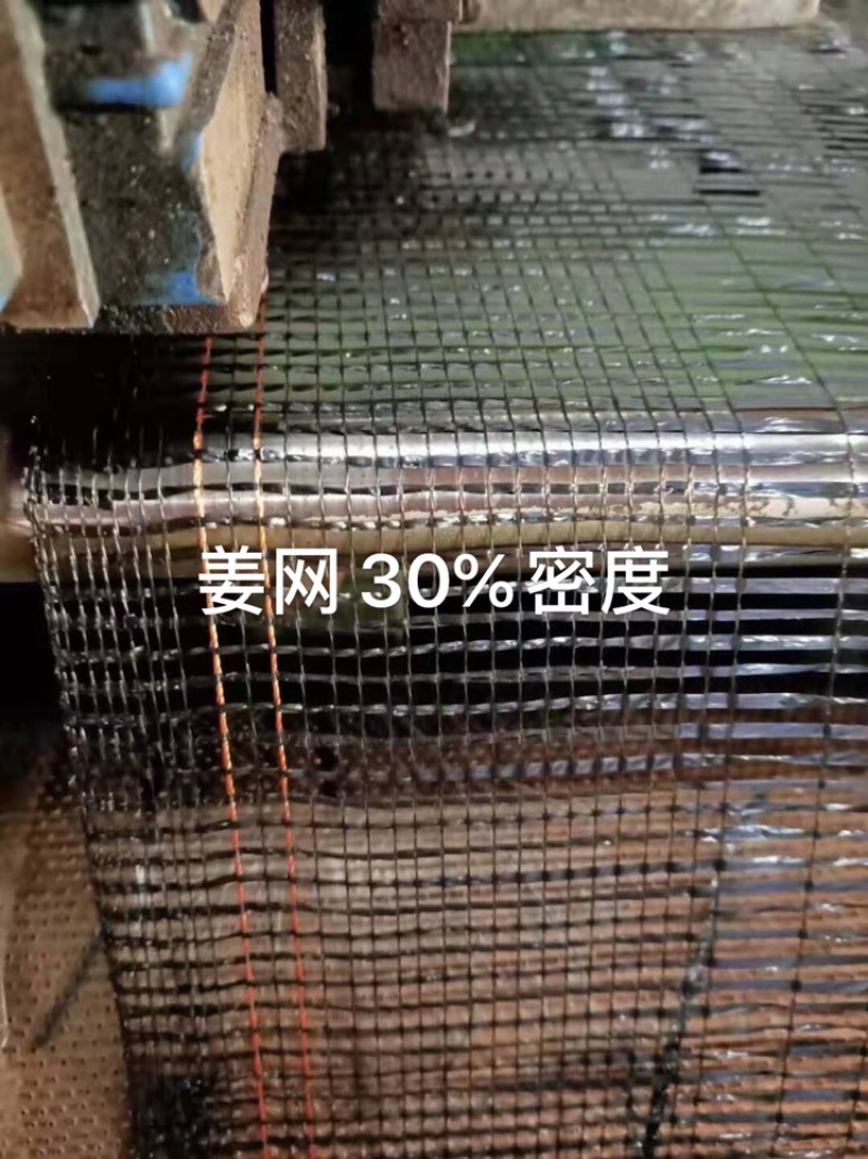 银色黑色平针抗老化遮阳网适用于大棚农作物养殖菌类等