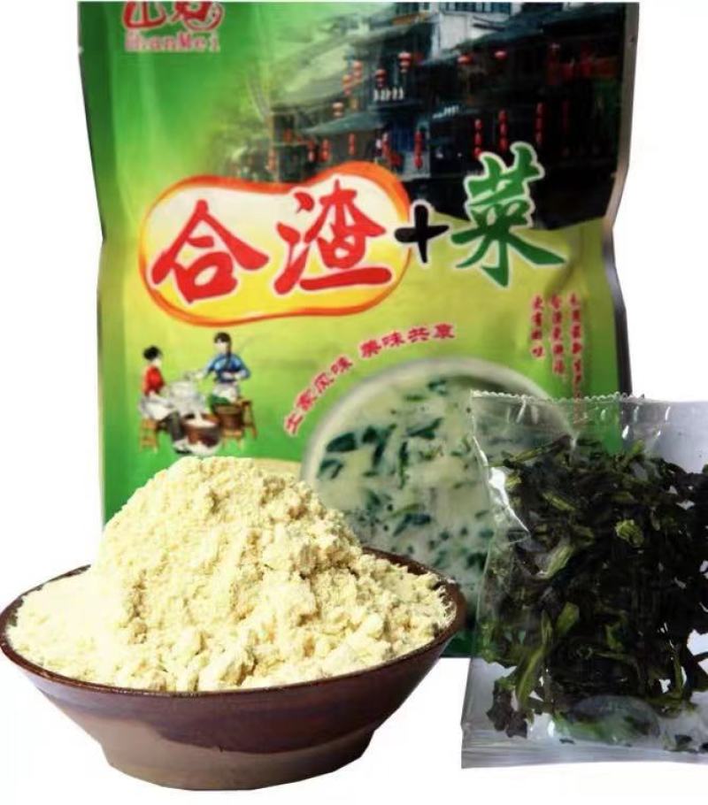 恩施农家合渣（懒豆渣，赖豆腐）