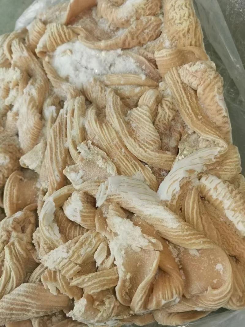 牛大肠，多道工序清洁，干净卫生，精修熟度高。