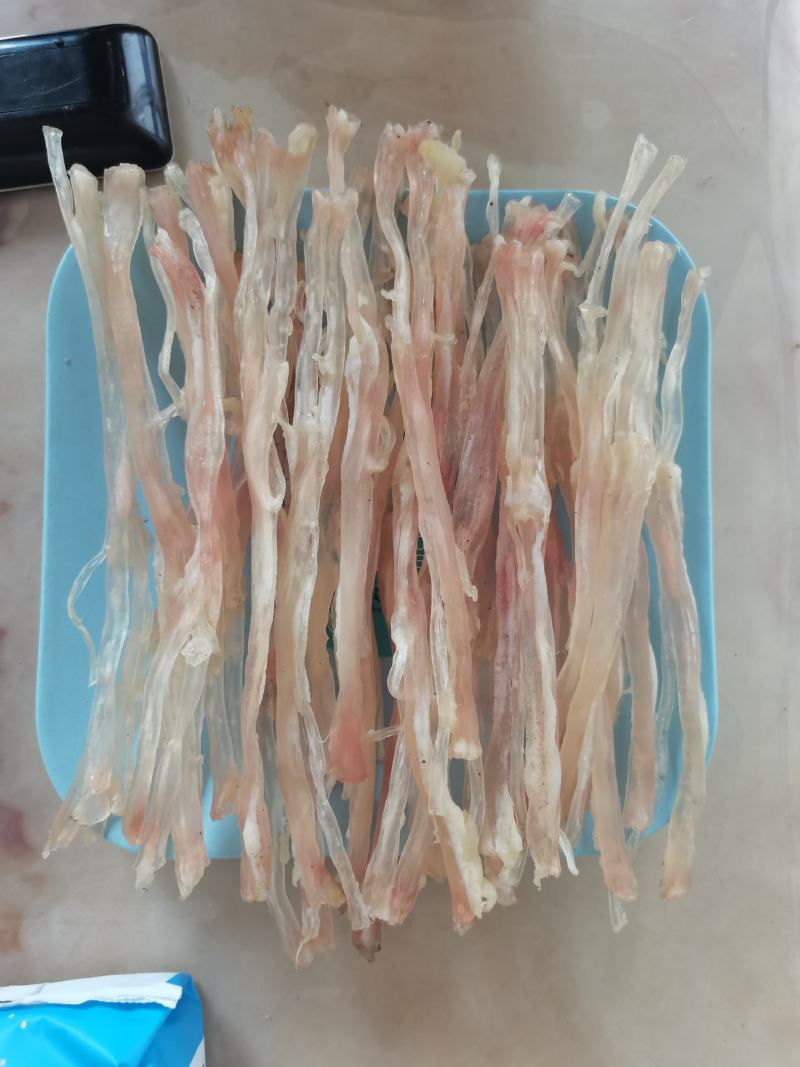 猪蹄筋干货酒店专用胶原蛋白干长后主筋自家晾晒