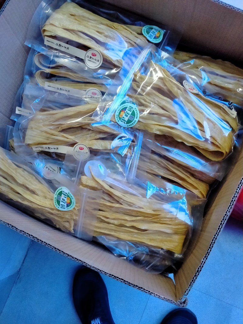 客家佬土特产柴火腐竹批发