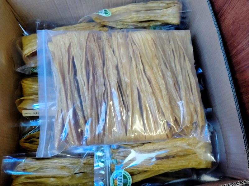 客家佬土特产柴火腐竹批发