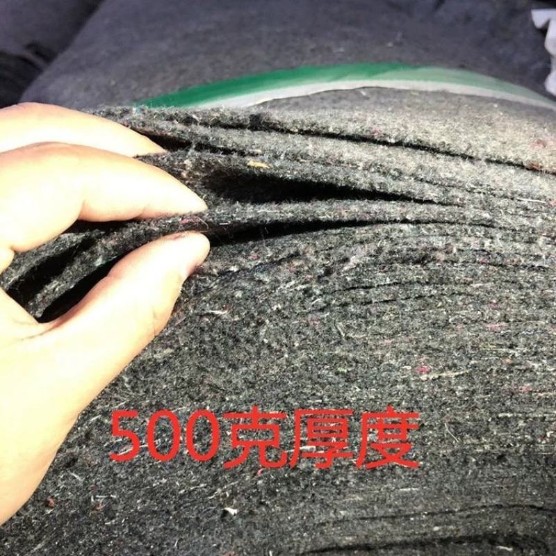 大棚保温毛毡公路养护毡树木防寒毡无纺布毛毡保温棉
