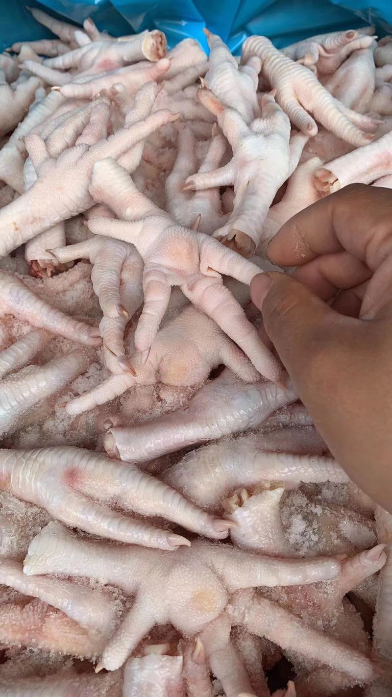 鸡爪，个大肉厚带筋的，质量保证，价格便宜，需要联的联系！