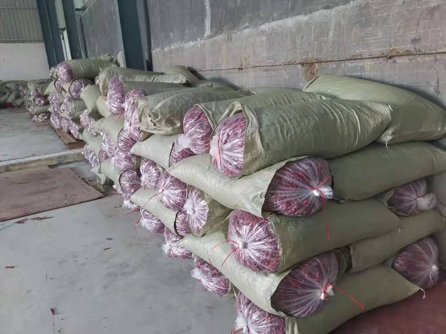 干辣椒成品包装与贮藏示意图