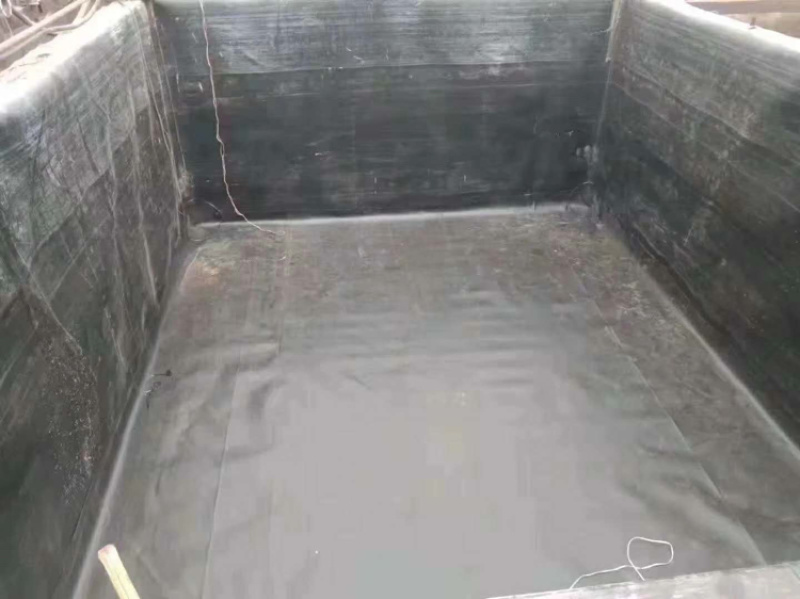 鱼塘养殖土工蓝膜绿色防渗膜防水布塑料布加厚底膜