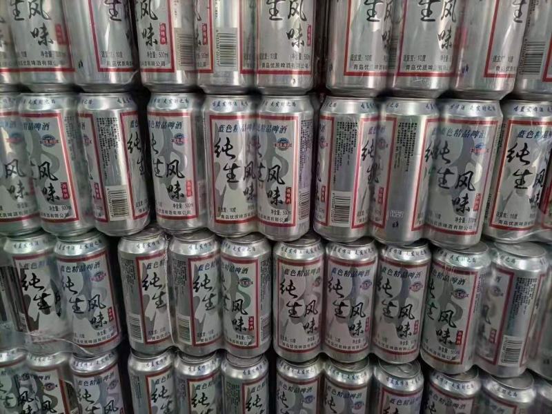 啤酒纯生小麦王，正规厂家，江湖地摊赶集展销会超市