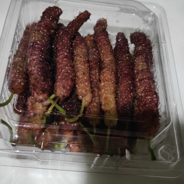 超甜的台湾长果桑葚，好吃又营养。