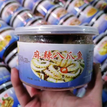 麻辣八爪鱼，花螺，钉螺，海瓜子，海兔，扇贝，墨鱼仔，鲍鱼