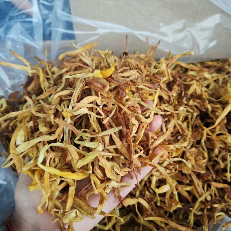 黄花菜，今年的新货，干度好颜色好价格美丽，需要的老板联系