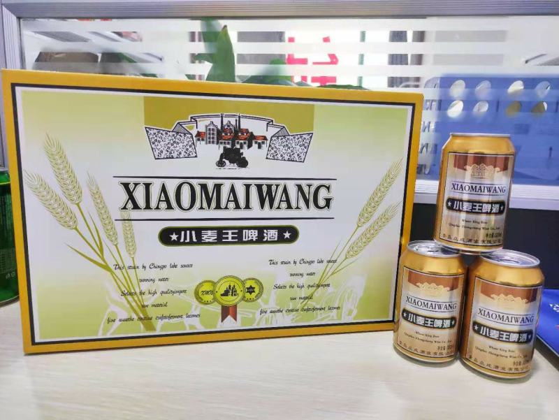320*24箱装纯生特制小麦王箱装啤酒厂家直销