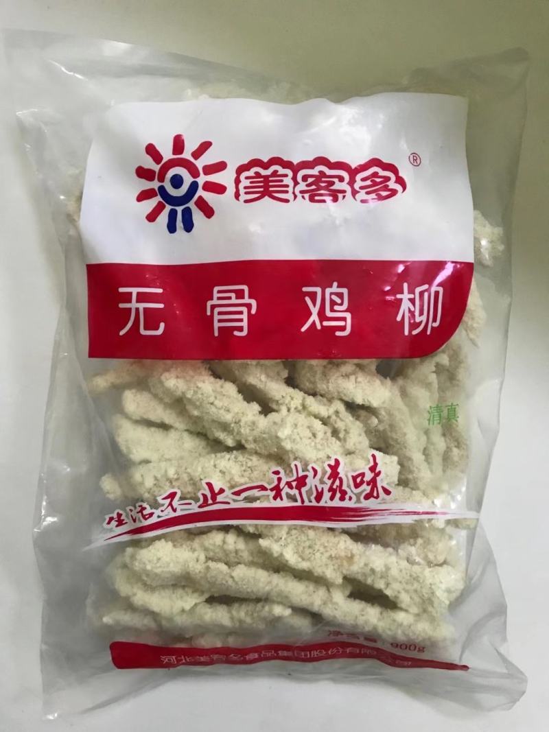 美客多无骨鸡柳，带条码