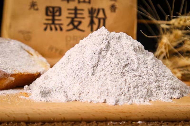 旱田黑小麦面粉一公斤装，每件16袋，支持团购电商一件代发