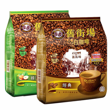 马来西亚进口白咖啡三合一经典原味速溶咖啡