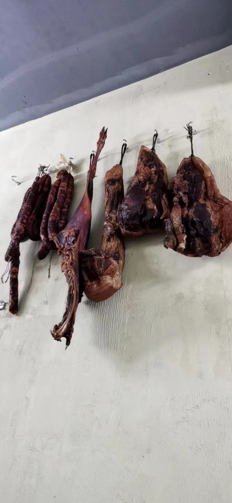 农家无饲料喂养老品种土猪肉，味道就是不一样