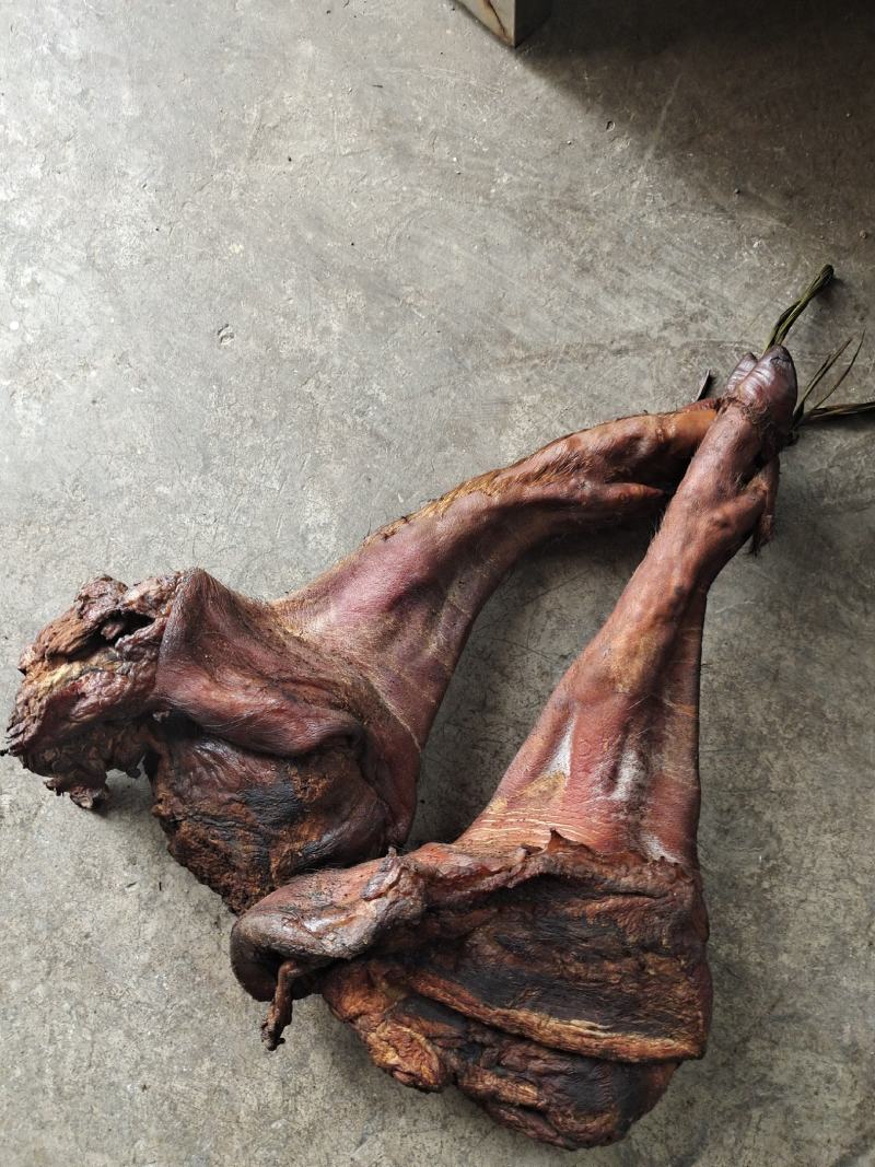 农家无饲料喂养老品种土猪肉，味道就是不一样