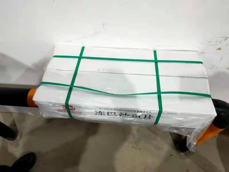 巴沙鱼片精品去皮巴沙鱼片冷库储存越南进口