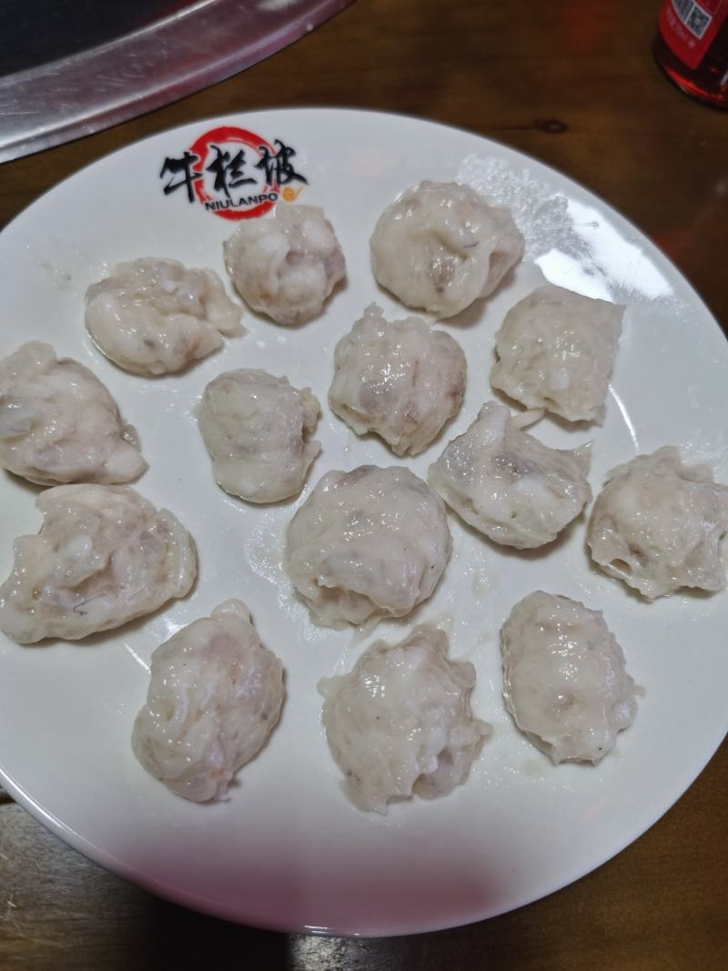 75%鲜虾滑A4:澳门豆捞火锅食材青虾滑海鲜新鲜滑