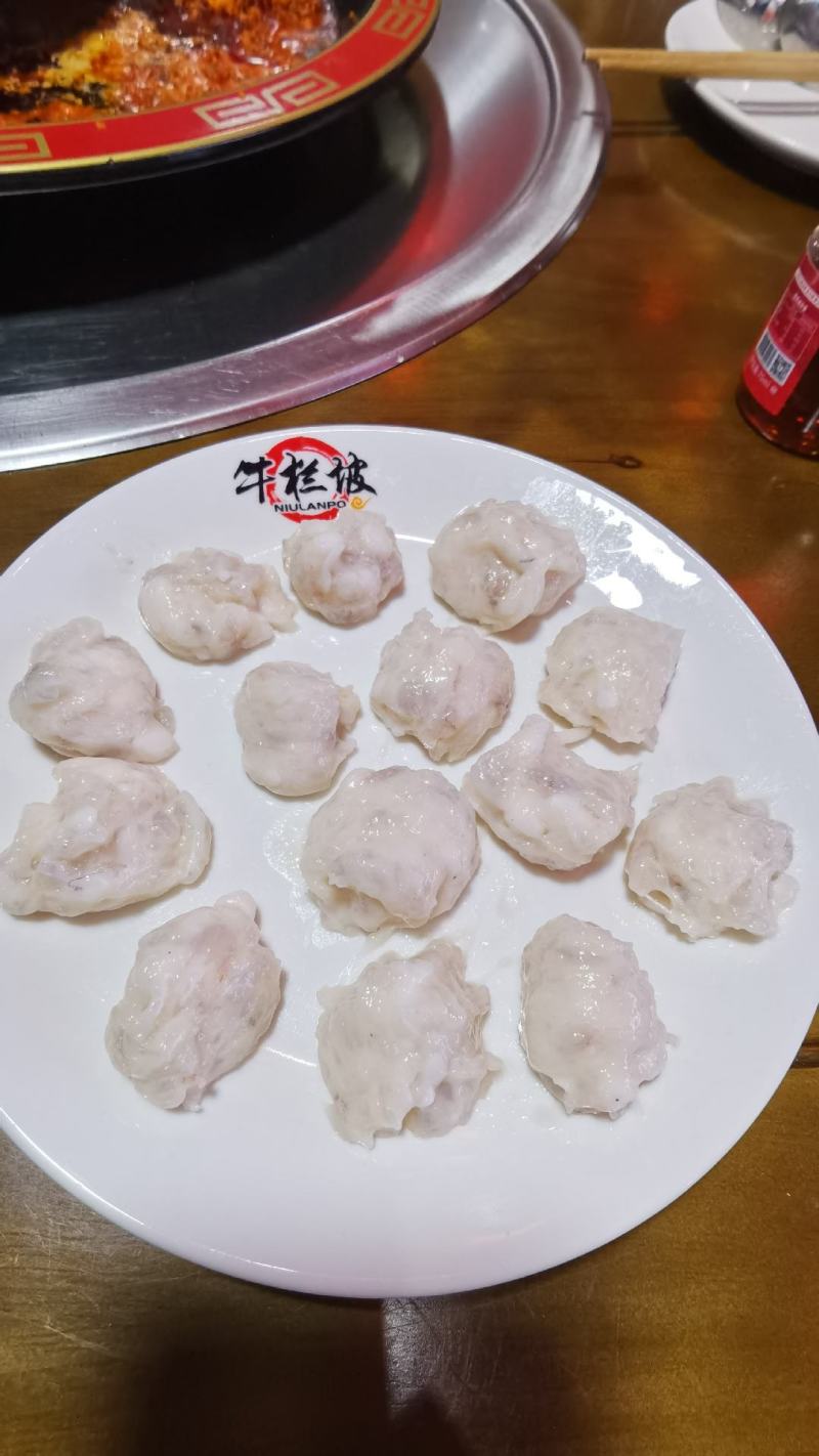 75%鲜虾滑A4:澳门豆捞火锅食材青虾滑海鲜新鲜滑