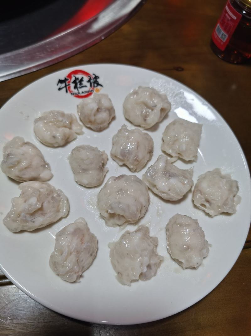 75%鲜虾滑A4:澳门豆捞火锅食材青虾滑海鲜新鲜滑