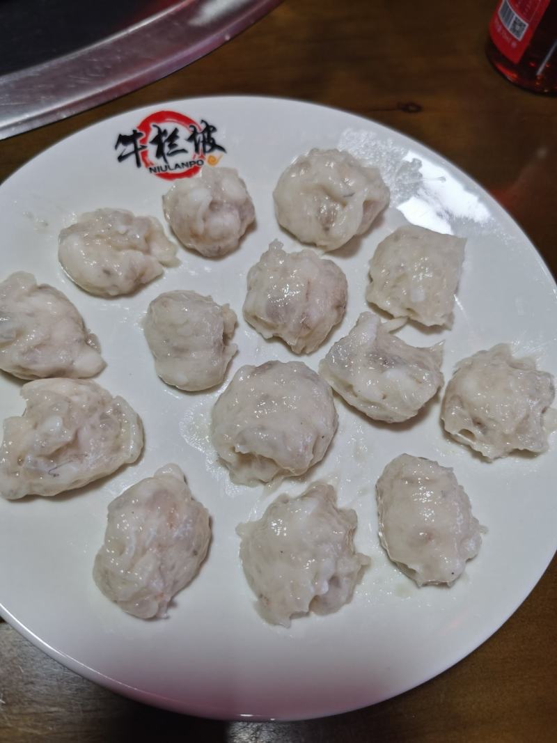 75%鲜虾滑A4:澳门豆捞火锅食材青虾滑海鲜新鲜滑