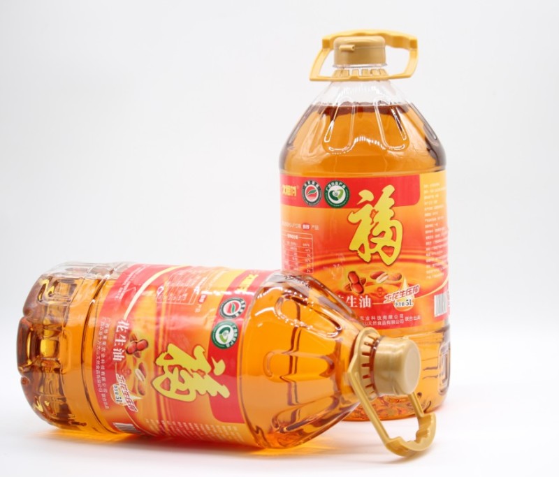 广西久福村农家有机花生纯正一级压榨花生油