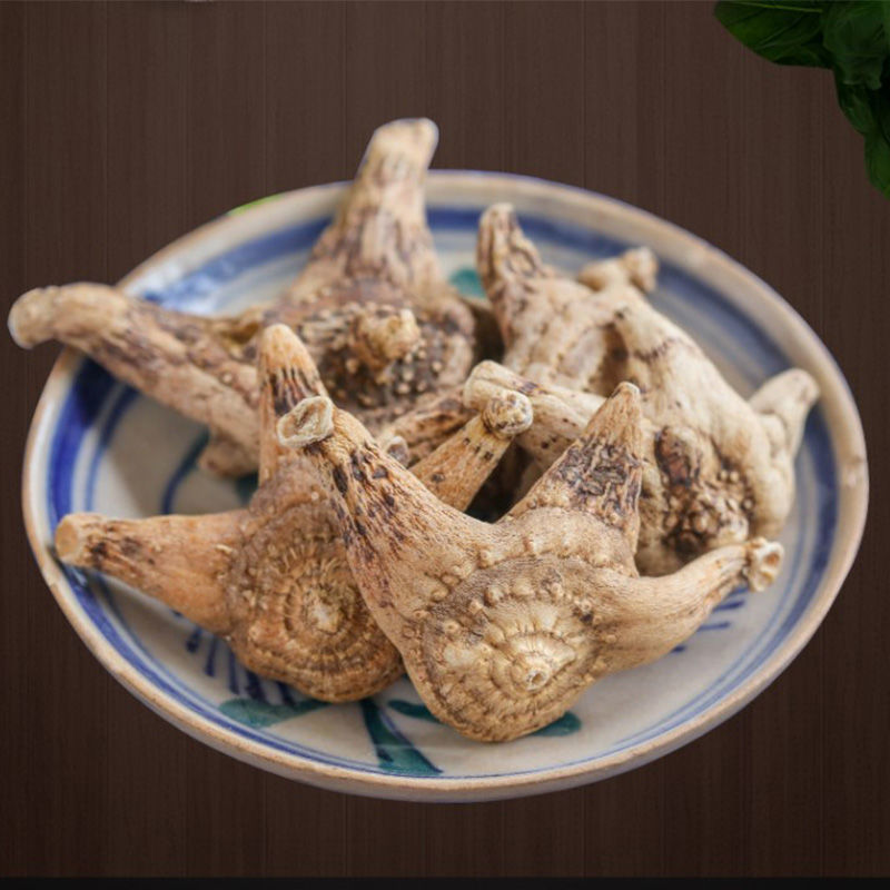 白芨白芨粉白芨片无硫整个三叉芨白芨云南中药材白芨中药抓方