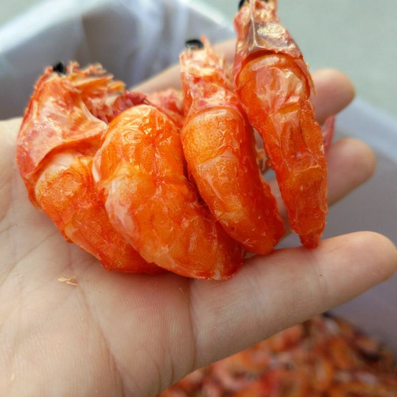 软壳烤虾干，新货新加工的不太咸，好吃，孕妇小宝宝都可以吃