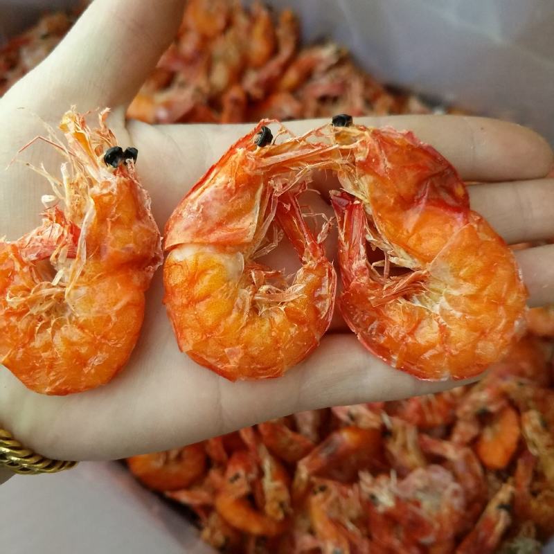 软壳烤虾干，新货新加工的不太咸，好吃，孕妇小宝宝都可以吃
