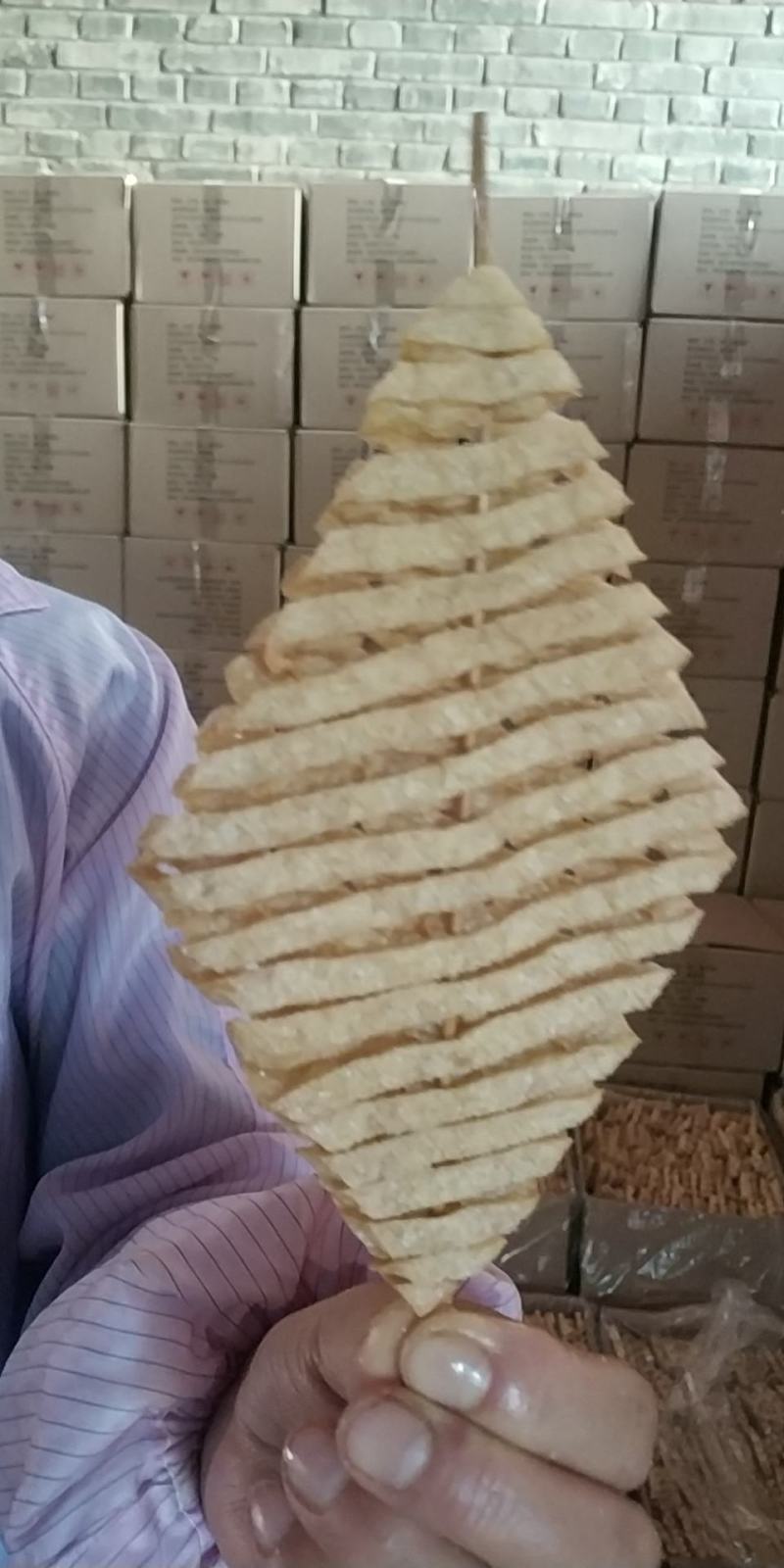 兰花串豆腐串兰花干厂家直批高品质豆腐串