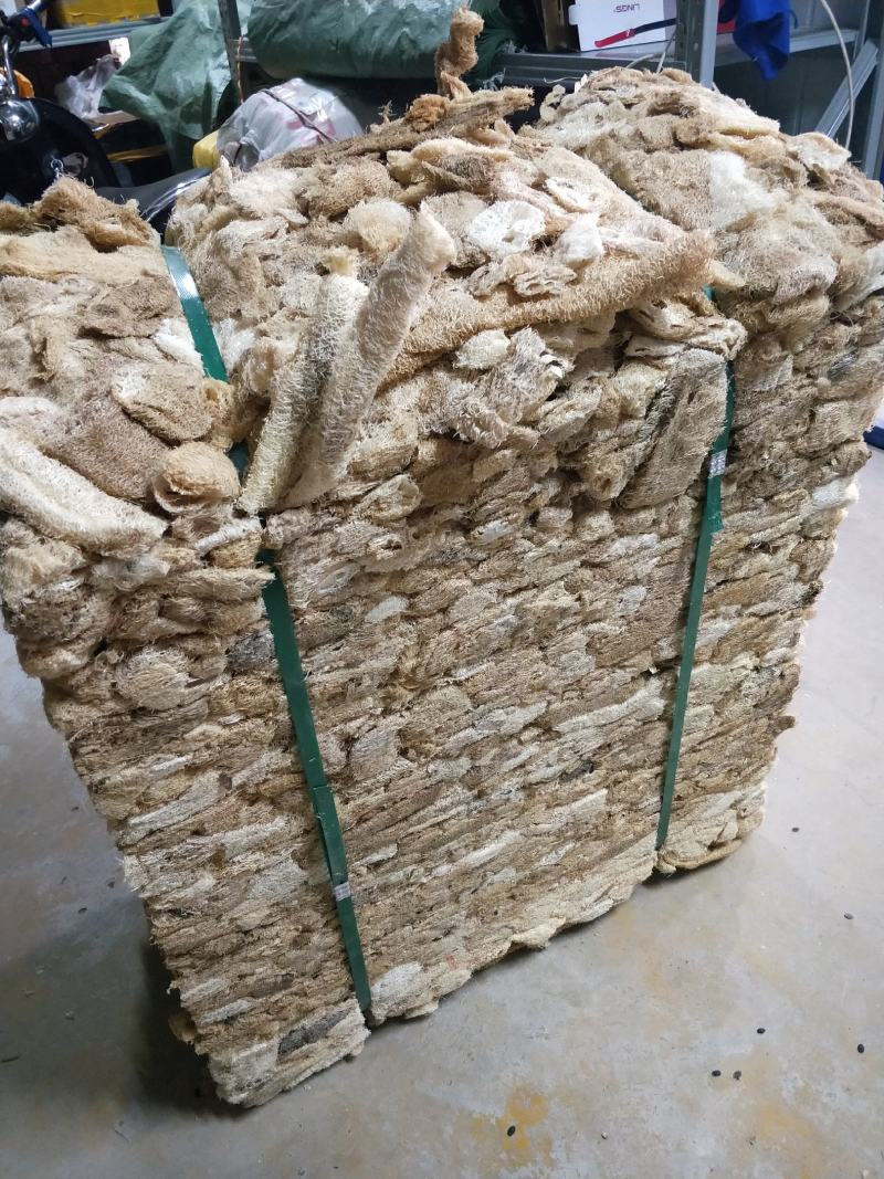 天然丝瓜络边角料丝瓜瓤丝瓜络中草药材丝瓜络边角料养花松土