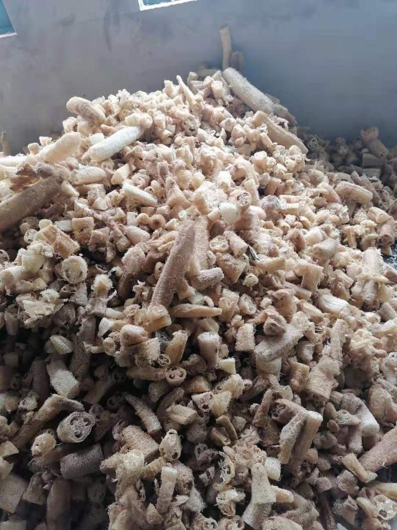 天然丝瓜络边角料丝瓜瓤丝瓜络中草药材丝瓜络边角料养花松土
