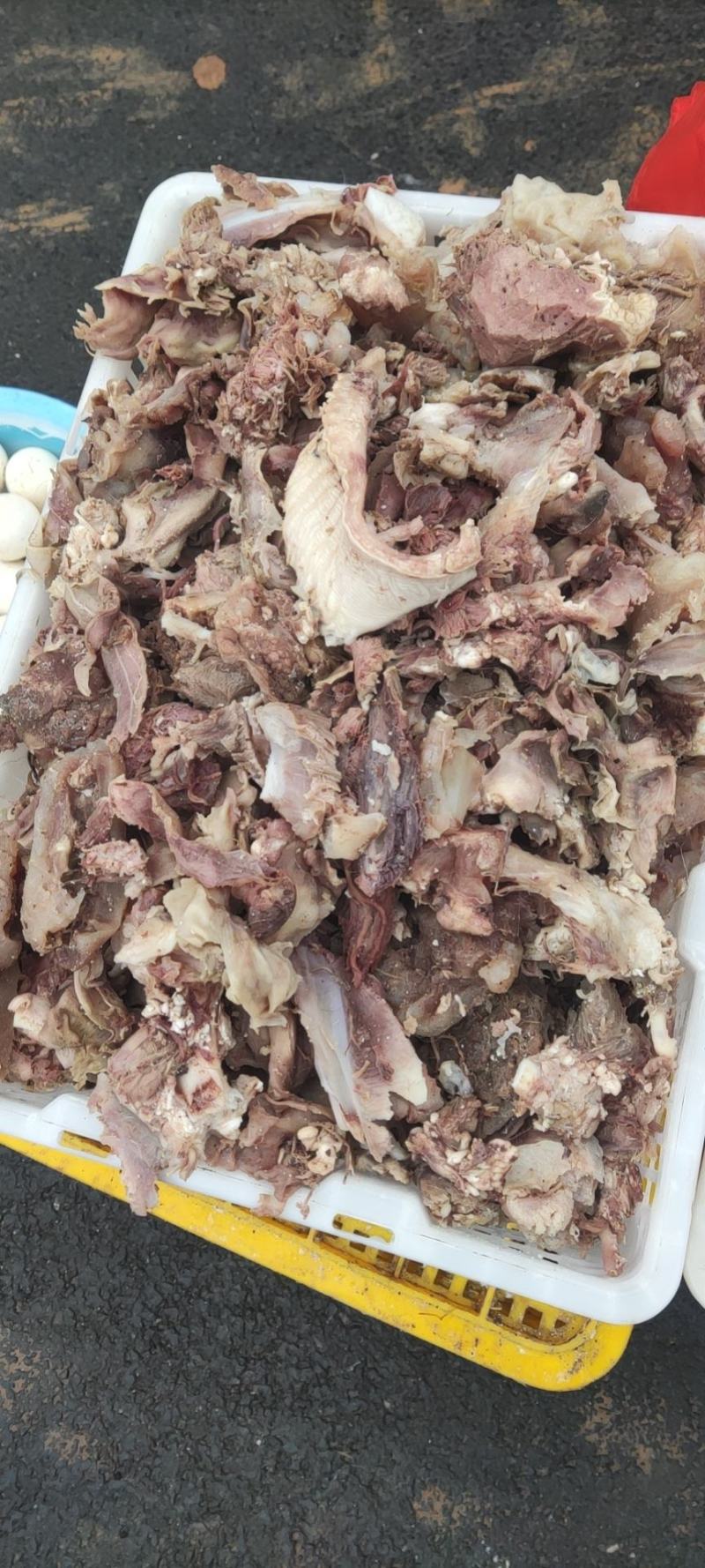 大块颜色纯正好吃的剔骨肉纯干去骨黄牛蹄