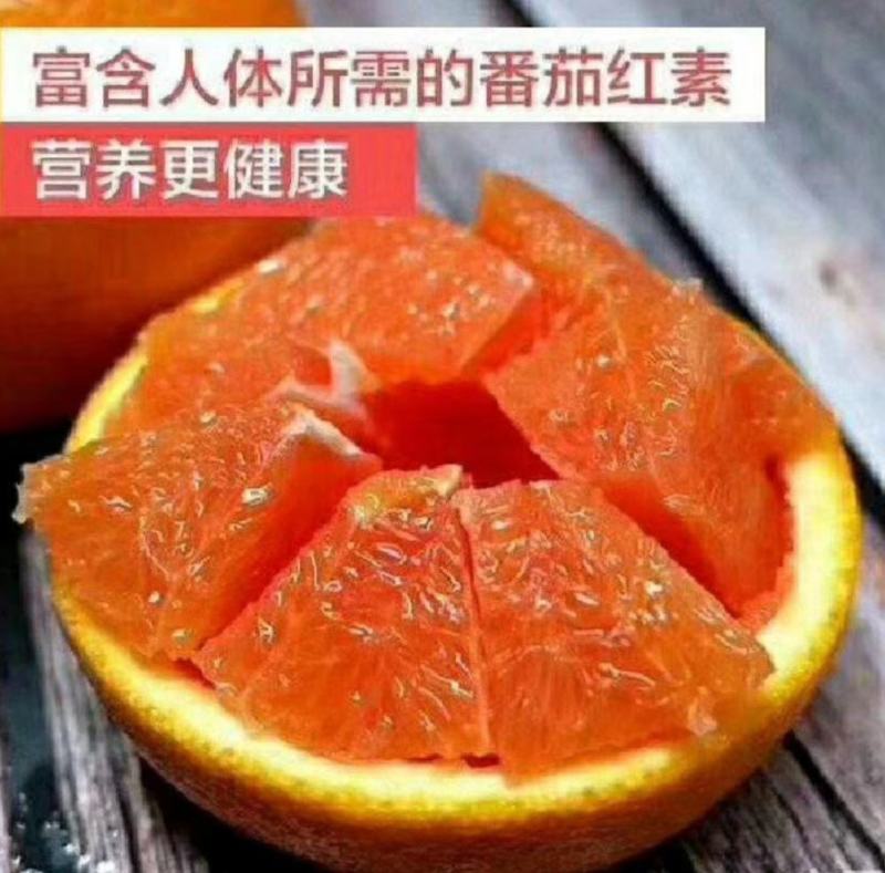 湖北秭归血橙果肉细腻水分充足口感甜一手货源看视频看货