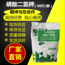 磷酸二氢钾叶面肥高品质40斤包装大比例抗倒伏虫害