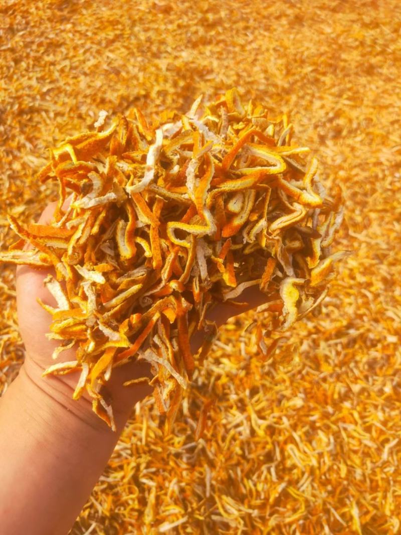 过检漂亮无硫陈皮丝，陈皮个，各种规格都有大货，需要的联系